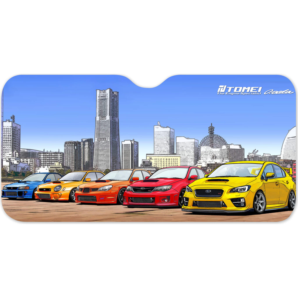 Tomei Sun Shade WRX/STi Minatomirai Yokohama (59x28in)