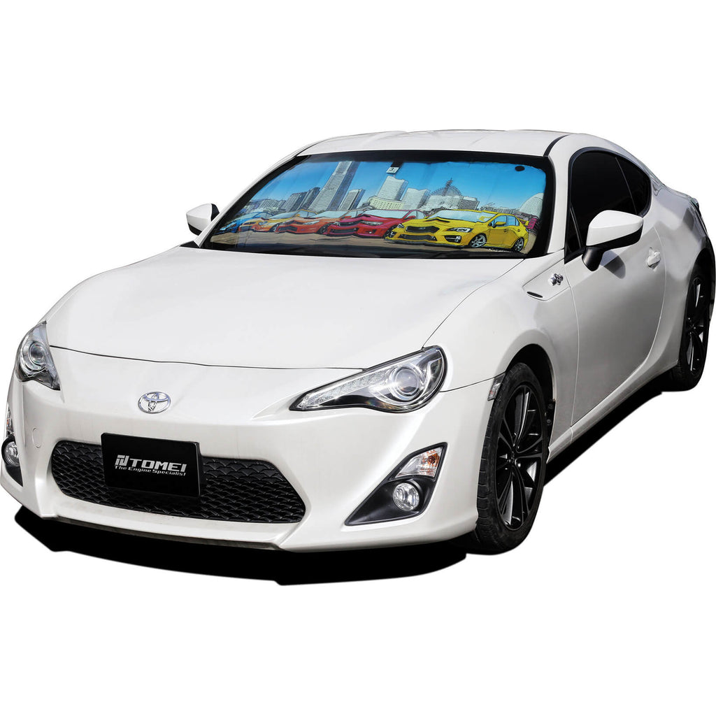 Tomei Sun Shade WRX/STi Minatomirai Yokohama (59x28in) - Angle 2