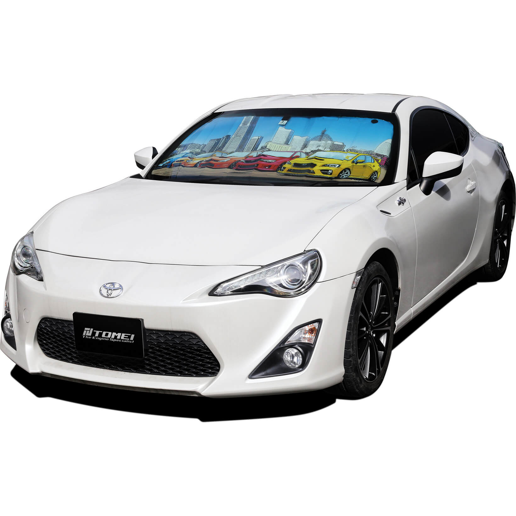 Tomei Sun Shade WRX/STi Minatomirai Yokohama (59x28in) - Angle 2