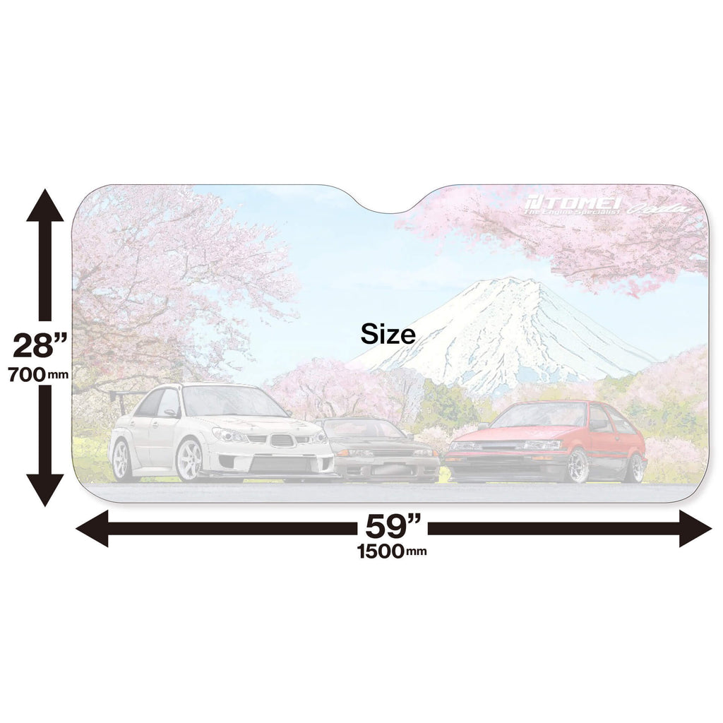 Tomei Sun Shade WRX/STi Minatomirai Yokohama (59x28in) - Angle 3