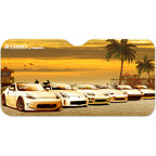 Tomei Sun Shade Z Car Sunset Hungtington Beach (59x28in)