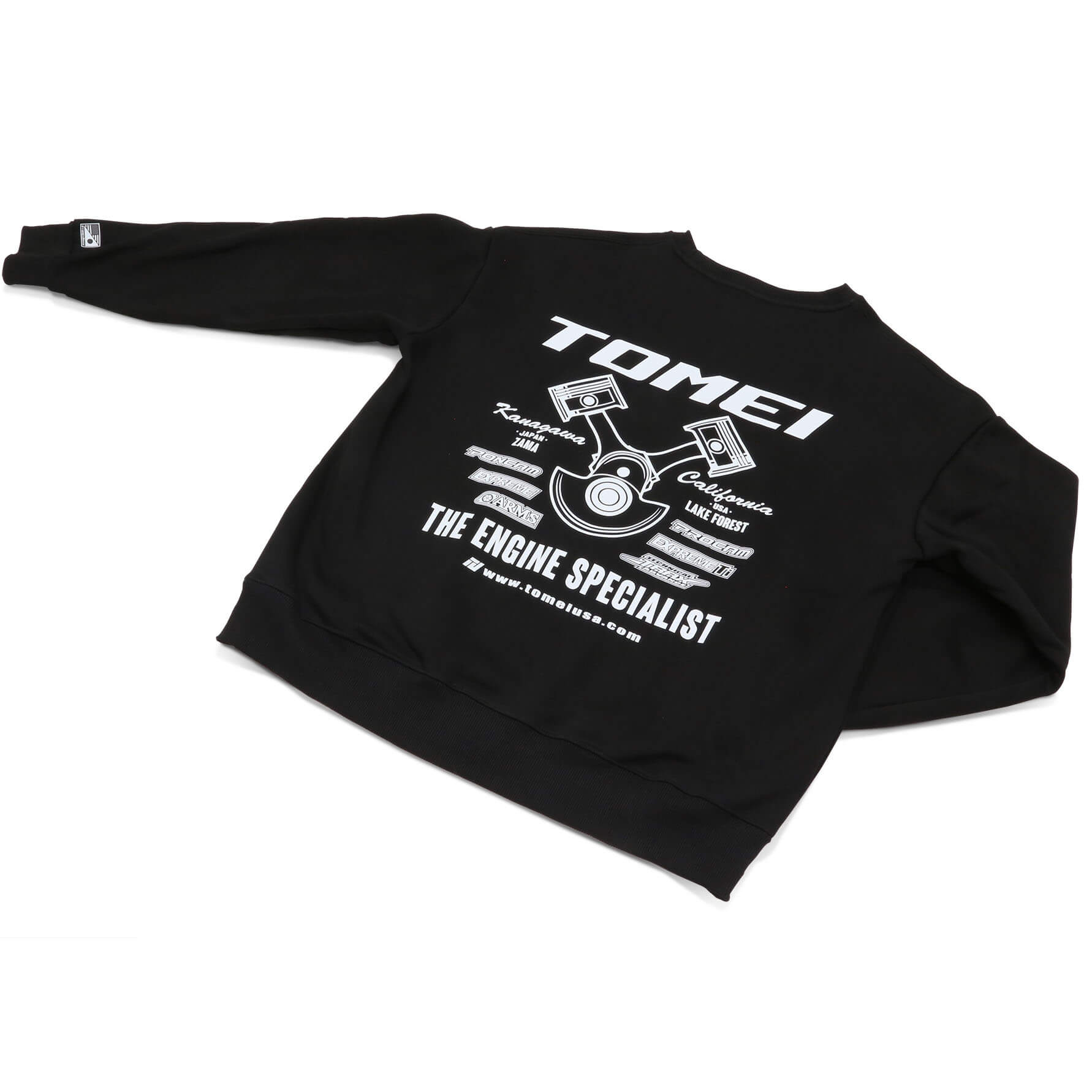 Tomei Sweatshirt 2024 Logo - Black