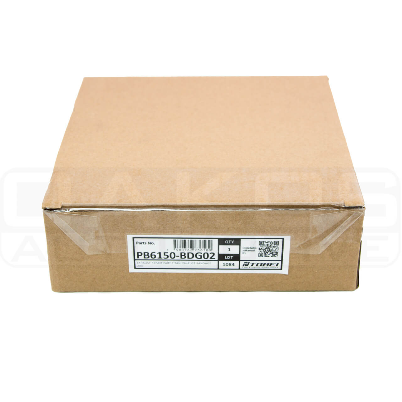 Tomei Titan Exhaust Bandage w/ 10 Locking Ties (2in Wide x 20 Meters) - Angle 3