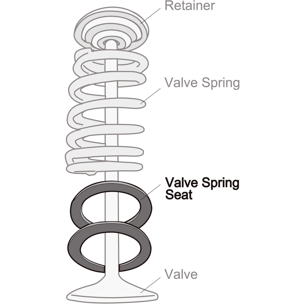 Tomei Valve Spring Sheet (0.3mm, Set/8), 2002-2014 WRX & 2004-2021 STi - Angle 2