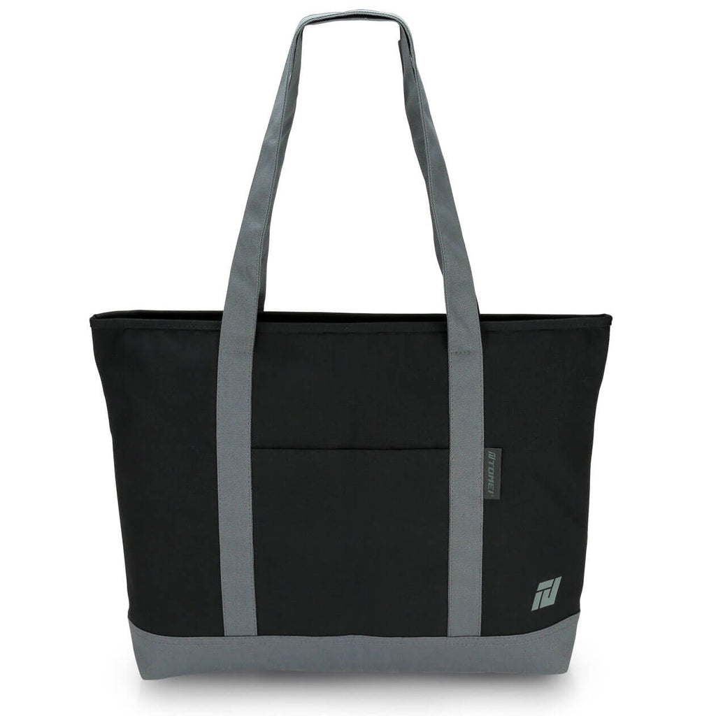 Tomei Zip Tote Bag (Black)
