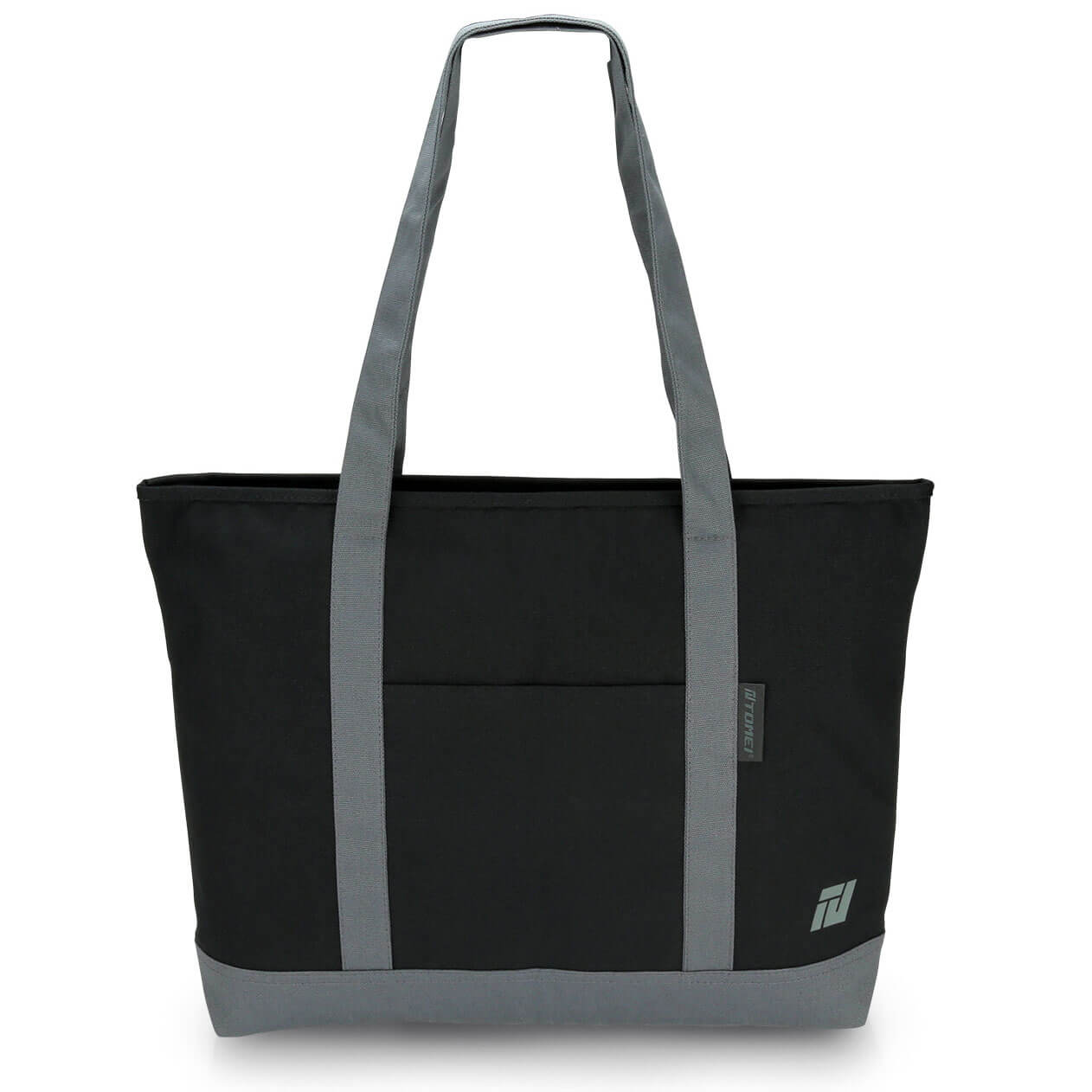 Tomei Zip Tote Bag (Black)