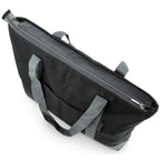 Tomei Zip Tote Bag (Black) - Angle 2