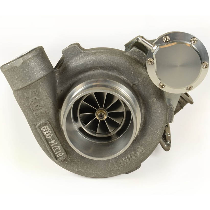 Tomioka Racing GT28 Ball Bearing Turbo w/ Billet Wheel, 2013-2018 Focus ST - Angle 3