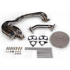 Tomioka Racing Unequal Length Exhaust Header (Single Scroll), 2002-2014 WRX & 2004-2021 STi - Angle 4
