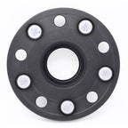 Torque Solution Aluminum Wheel Spacer: 56mm Hub 5x100 - 25mm, 2002-2014 WRX & 2013+ BRZ/FR-S/86/GR86 - Angle 4