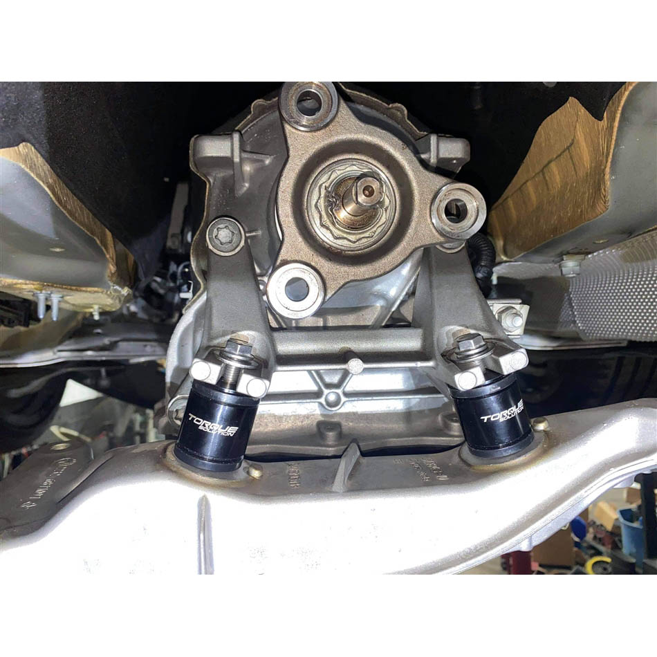 Torque Solution Billet Transmission Mount, 2020-2023 GR Supra (A90) - Angle 2