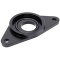 Torque Solution BOV Adapter Flange For HKS (Black), 2002-2007 WRX & 2004-2021 STi