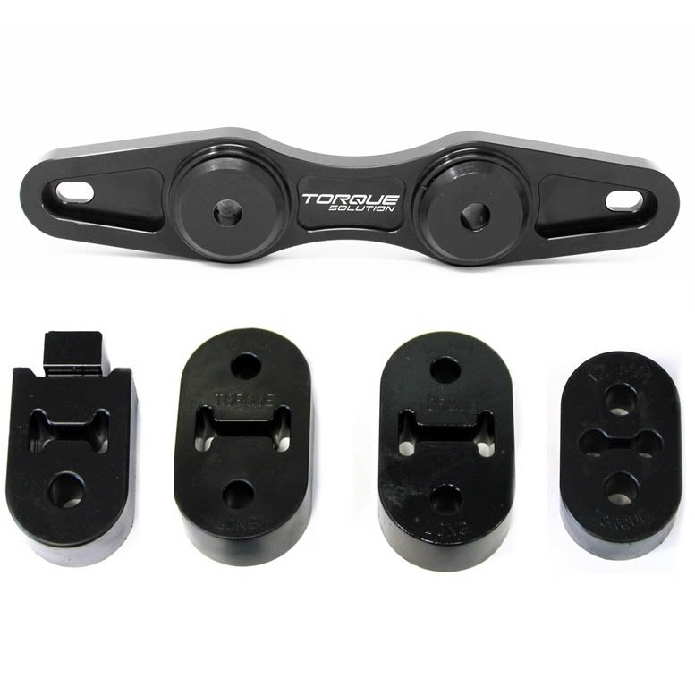 Torque Solution Complete Exhaust Hanger Kit, 2013-2018 Focus ST