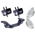 Torque Solution Engine & Transmission Mount Kit w/ Plates, 2002-2014 WRX & 2004-2021 STi