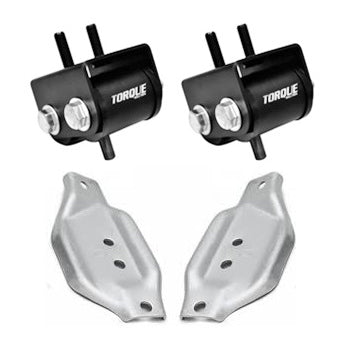 Torque Solution Engine Mounts w/ Mount Plates, 2002-2014 WRX & 2004-2021 STi