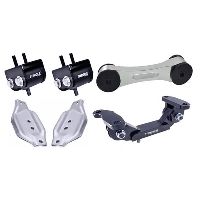 Torque Solution Engine/Trans/Pitch Mount Kit w/ Mount Plates, 2002-2014 WRX & 2004-2021 STi