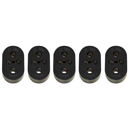 Torque Solution Exhaust Hangers Kit (12mm, Set/5), 2008-2026 WRX/STi & BRZ/FR-S/86