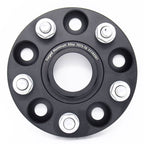 Torque Solution Forged Aluminum Wheel Spacer: 56mm Hub 5x114.3 - 20mm, 2005-2021 STi & 2015-2021 WRX - Angle 3