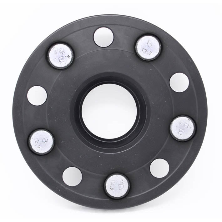 Torque Solution Forged Aluminum Wheel Spacer 56mm Hub 5x114.3 - 25mm, 2005-2021 STi & 2015-2021 WRX - Angle 4