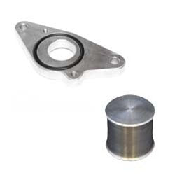 Torque Solution Greddy Blow Off Valve Adapter w/ Plug, 2002-2007 WRX & 2004-2021 STi