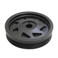 Torque Solution Lightweight Crank Pulley (Black), 2015-2021 WRX & 2013-2020 BRZ/FR-S/86