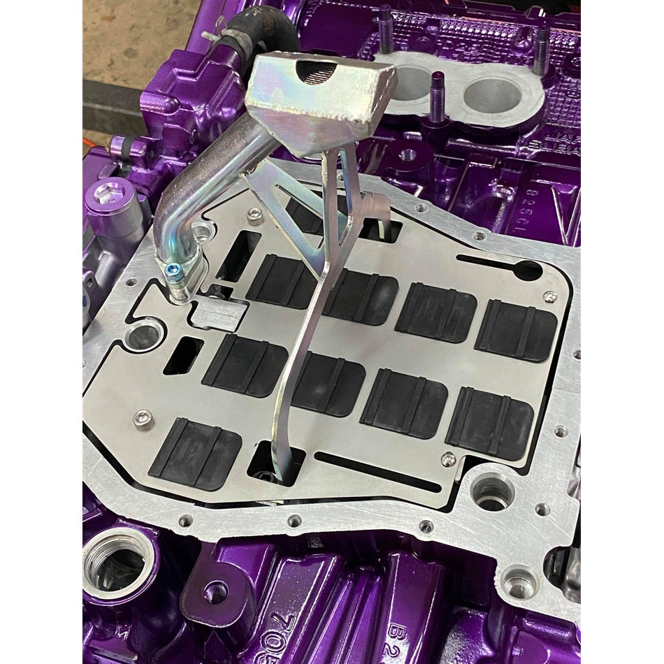 Torque Solution Oil Baffle Windage Tray (Race), 2002-2014 WRX & 2004-2021 STi - Angle 4
