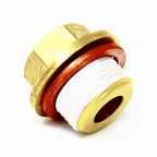 Torque Solution Oil Galley Plug (M18-1.5 to 1/8NPT Adapter), 2002-2014 WRX & 2004-2021 STi - Angle 2