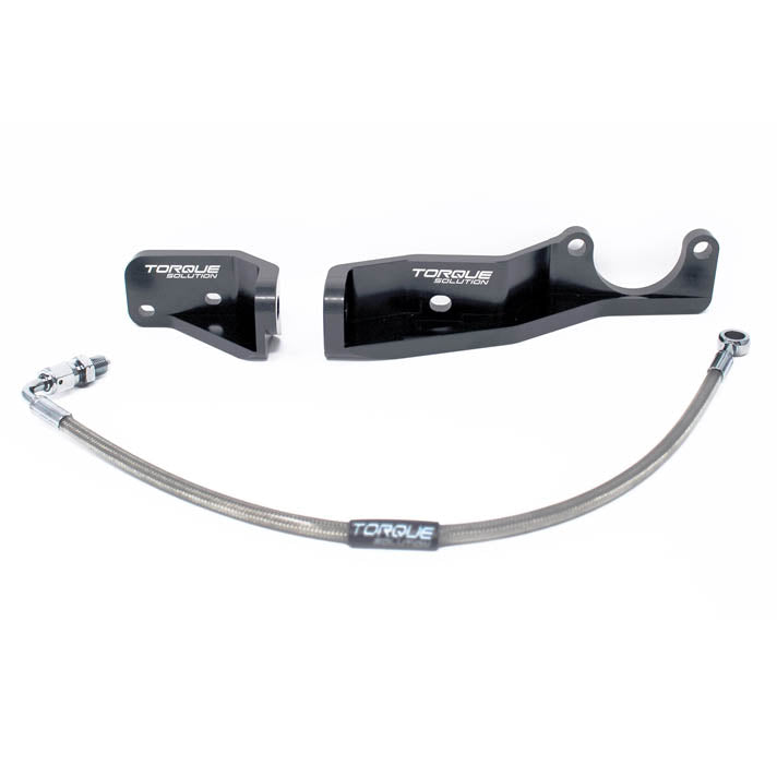 Torque Solution Pitch Stop Mount Brace, 2015-2021 STi & 2015-2025 WRX - Angle 2