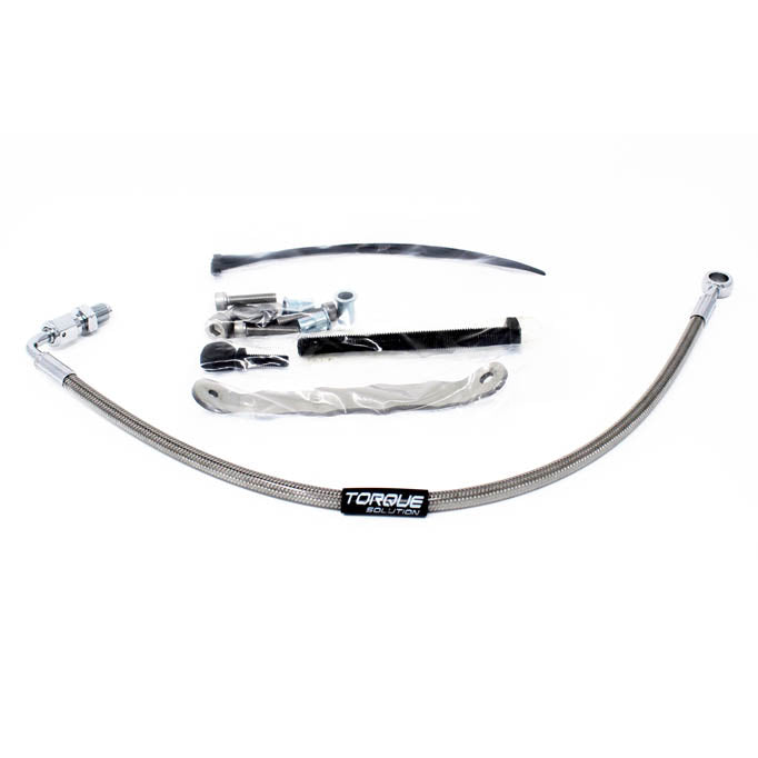 Torque Solution Pitch Stop Mount Brace, 2015-2021 STi & 2015-2025 WRX - Angle 3
