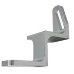 Torque Solution Reversed Intake Manifold Alternator Relocation Bracket Kit (Silver), 2002-2014 WRX - Angle 2