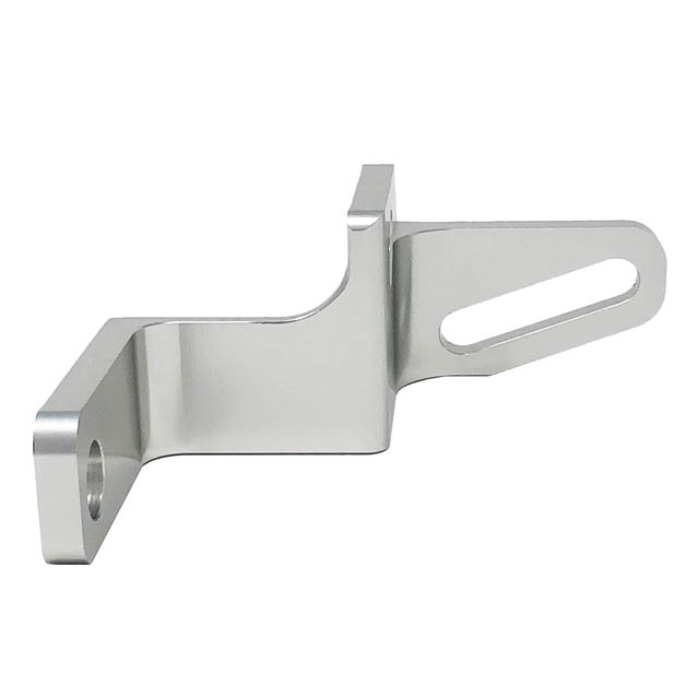 Torque Solution Reversed Intake Manifold Alternator Relocation Bracket Kit (Silver), 2002-2014 WRX - Angle 3