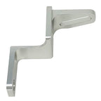 Torque Solution Reversed Intake Manifold Alternator Relocation Bracket Kit (Silver), 2002-2014 WRX - Angle 4
