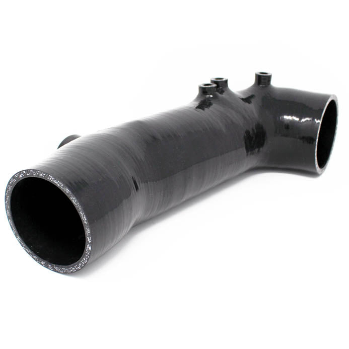 Torque Solution Silicone Turbo Inlet Hose Black (Recirc), 2002-2007 WRX & 2004-2021 STi - Angle 2