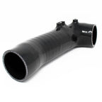 Torque Solution Silicone Turbo Inlet Hose (Non-Recirc, Black), 2002-2007 WRX & 2004-2021 STi - Angle 2