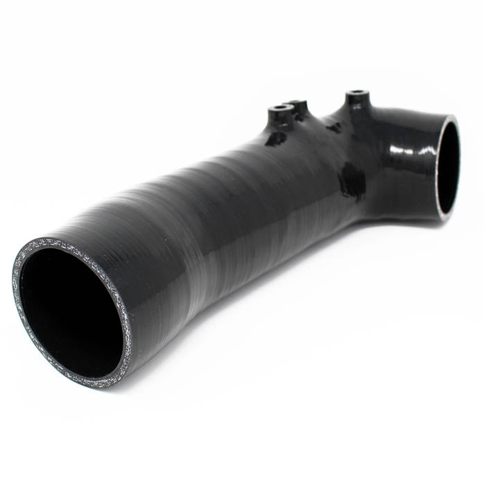 Torque Solution Silicone Turbo Inlet Hose (Non-Recirc, Black), 2002-2007 WRX & 2004-2021 STi - Angle 2