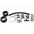 Torque Solution Silicone Turbo Inlet Hose (Non-Recirc, Black), 2002-2007 WRX & 2004-2021 STi - Angle 3
