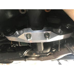 Torque Solution Solid Billet Rear Differential Brace - Black, 2008-2026 WRX & 2008-2021 STi - Angle 4