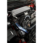 Torque Solution Titanium Top Mount Charge Pipe (Brushed), 2022-2026 WRX - Angle 2