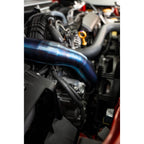 Torque Solution Titanium Top Mount Charge Pipe (Burnt Blue), 2022-2026 WRX - Angle 3