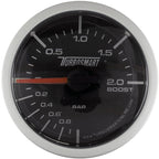 Turbosmart Boost Gauge, Metric (52mm, -100kPa-+200kPa) - Angle 3