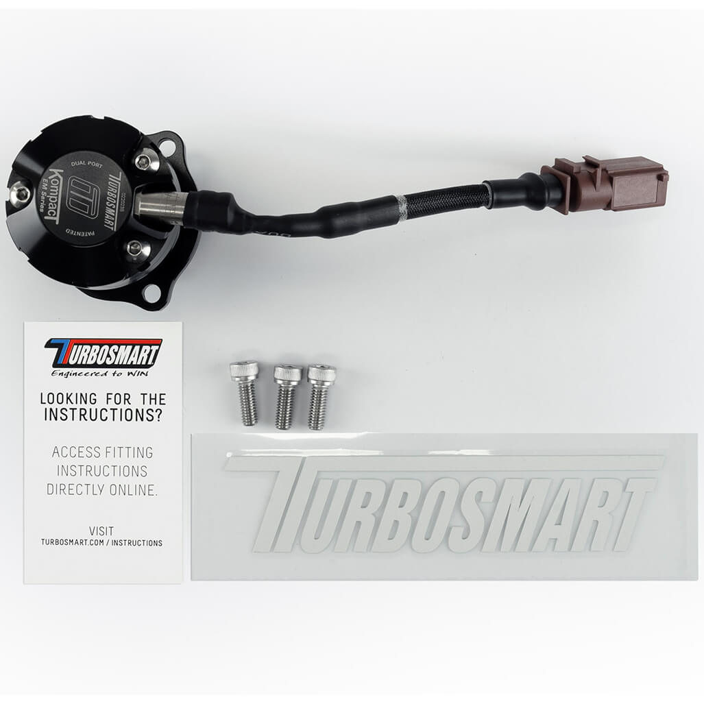 Turbosmart BOV Kompact EM Dual Port, Golf MK7 GTI/R - Angle 2