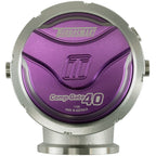 Turbosmart CompGate40 External Wastegate 40mm External Wastegate (14 psi, Gen V, Purple) - Angle 3