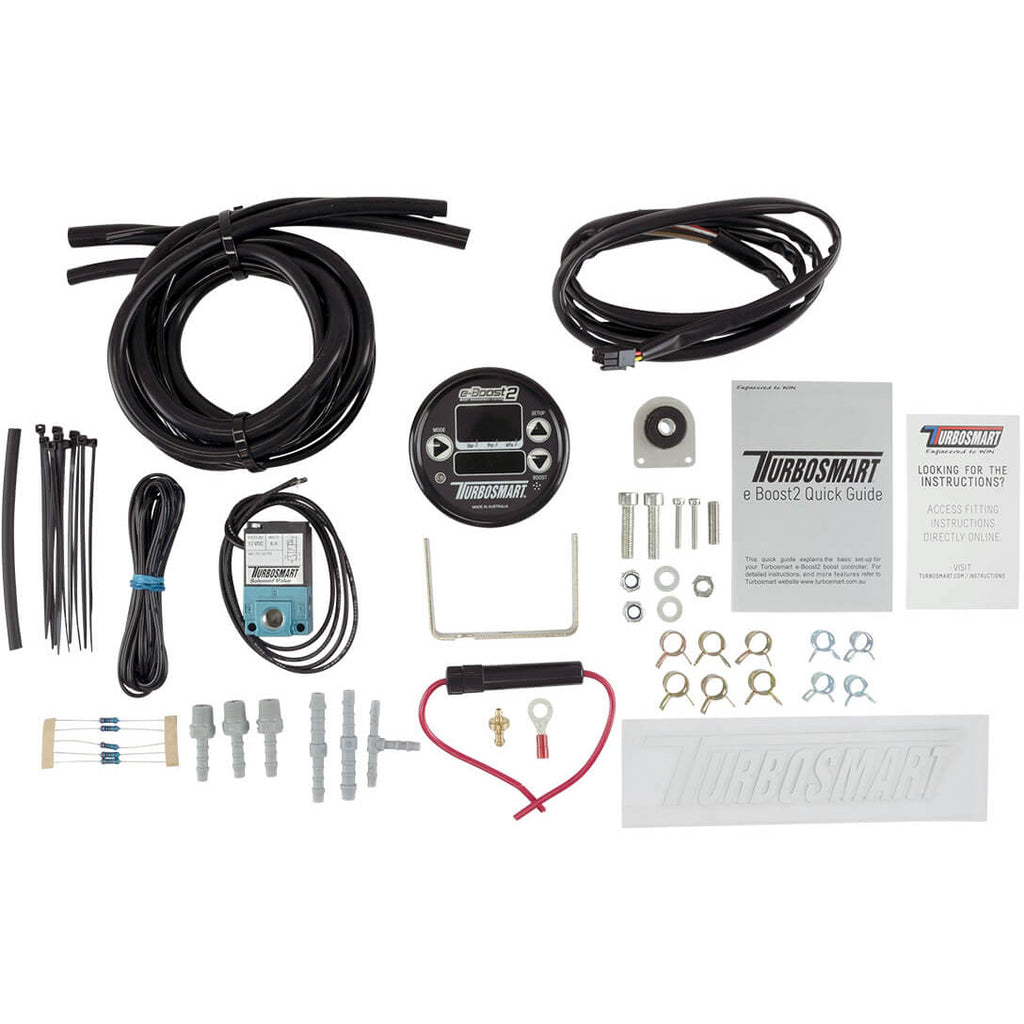Turbosmart e-Boost2 Electronic Boost Controller (60mm, Black) - Angle 2