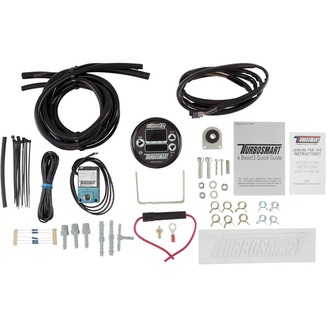 Turbosmart e-Boost2 Electronic Boost Controller (60mm, Black) - Angle 2