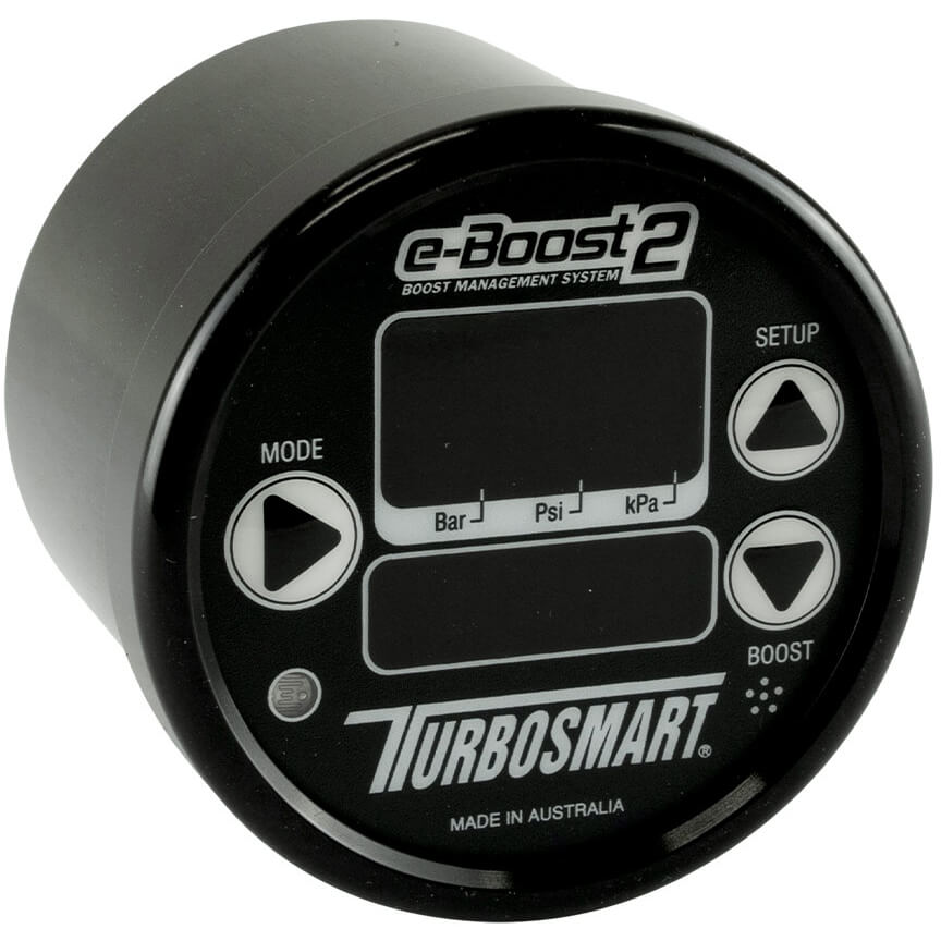 Turbosmart e-Boost2 Electronic Boost Controller (60mm, Black) - Angle 3