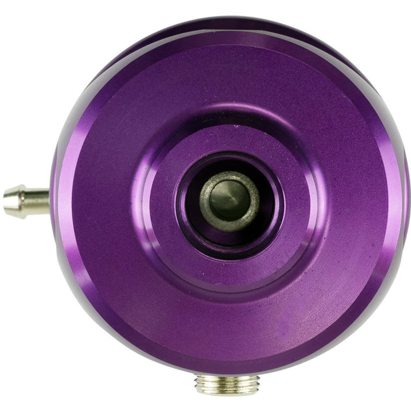 Turbosmart FPR6 Fuel Pressure Regulator (-6AN, Purple) - Angle 4
