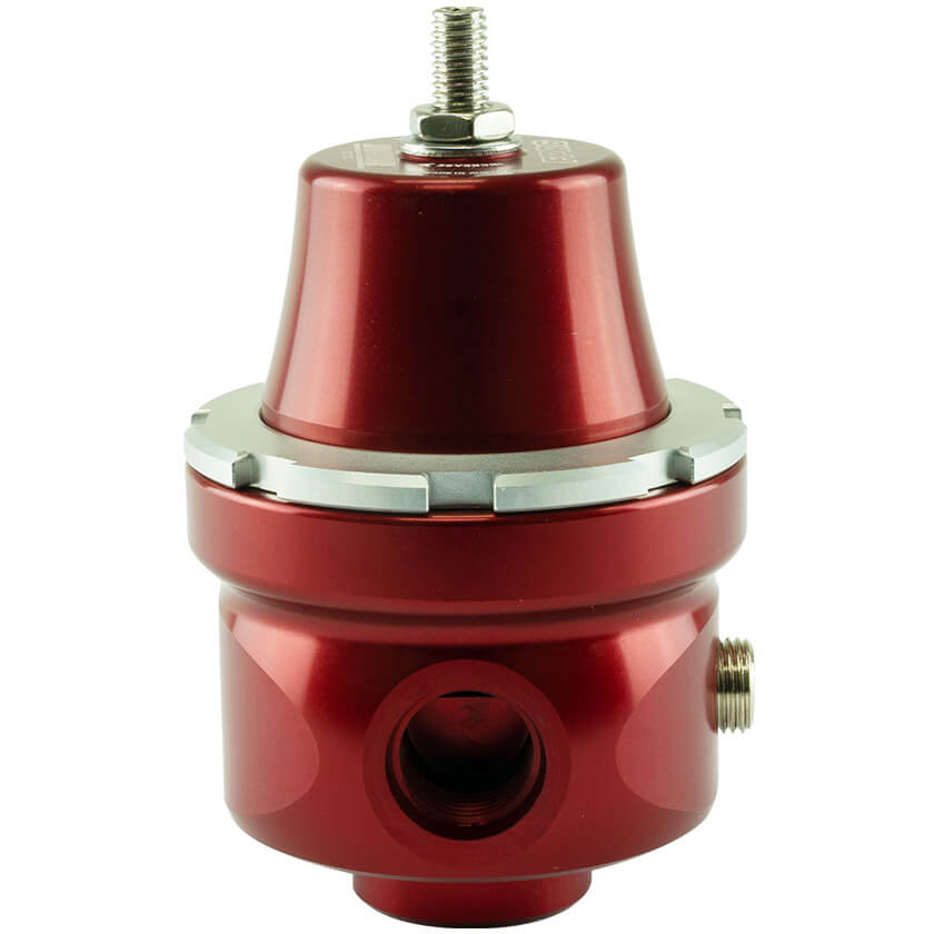 Turbosmart FPR6 Fuel Pressure Regulator (-6AN, Red) - Angle 2