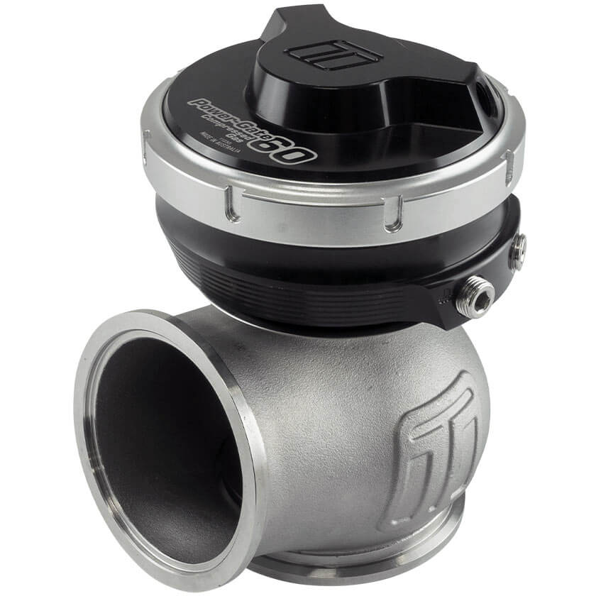 Turbosmart Gen-V WG60CG Power-Gate60 Compressed Gas 5psi (Black) - Angle 5