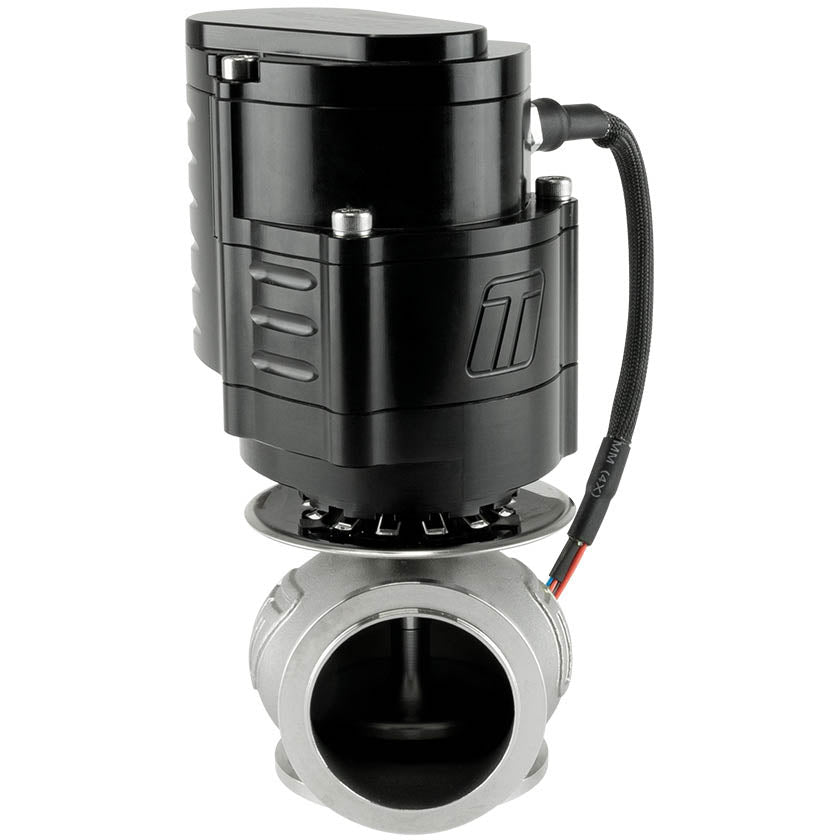 Turbosmart HyperGate 45mm Electronic External Wastegate (Gen V, Black) - Angle 2