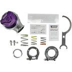 Turbosmart HyperGate 45mm External Wastegate (14psi, Gen V, Purple) - Angle 2